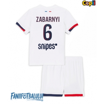 Paris Saint-Germain Illia Zabarnyi #6 Echipament de Fotbal Replică 2025-26 Copii Deplasare (+ Șorturi)